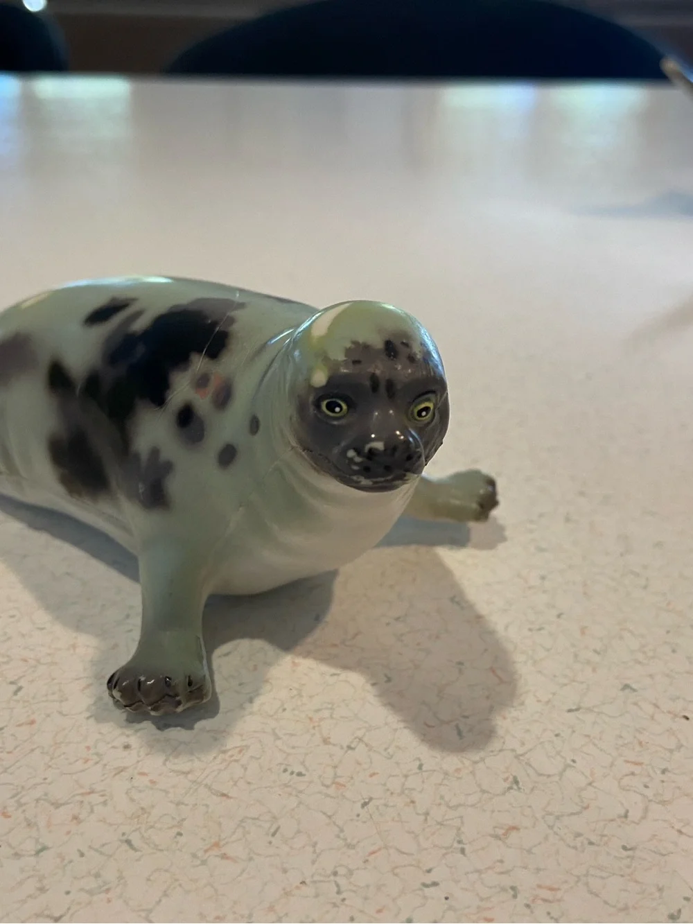 Black Orca and Whale Figurine Set - Decorative Marine Animal Toys